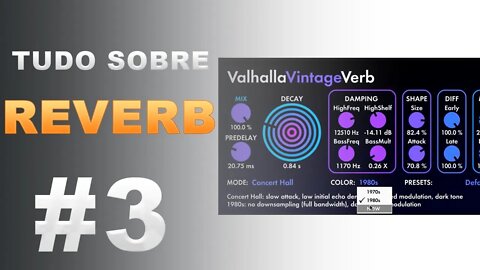 REVERB - Como Funciona? O que é? Quais os tipos? Tudo Sobre Reverb P3