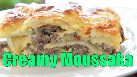 CREAMY MOUSSAKA (MUSAKA)