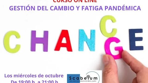 Gestión del cambio y fatiga pandémica (curso online)