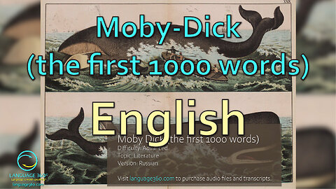 Moby-Dick (the first 1000 words): English