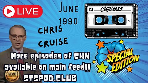 LIVE!! CASSETTE WRESTLING NEWS Ep:12 Chris Cruise, Episode 870