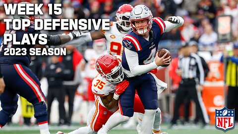 Top defensive plays Week 15