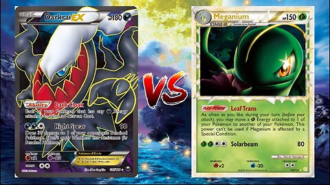 Pokemon TCG Online Legacy Darkrai EX Hydreigon VS Meganium Prime!!