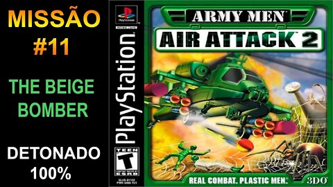 [PS1] - Army Men: Air Attack 2 - [Missão 11 - The Beige Bomber] - Detonado 100% - 1440p