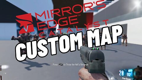 MIRRORS EDGE CATALYST CUSTOM MAP ZOMBIES GAMEPLAY IN BLACK OPS 3