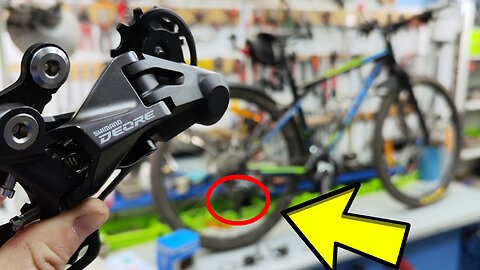 Bicycle Upgrade. Replacing and adjusting the Deore rear derailleur | DIY