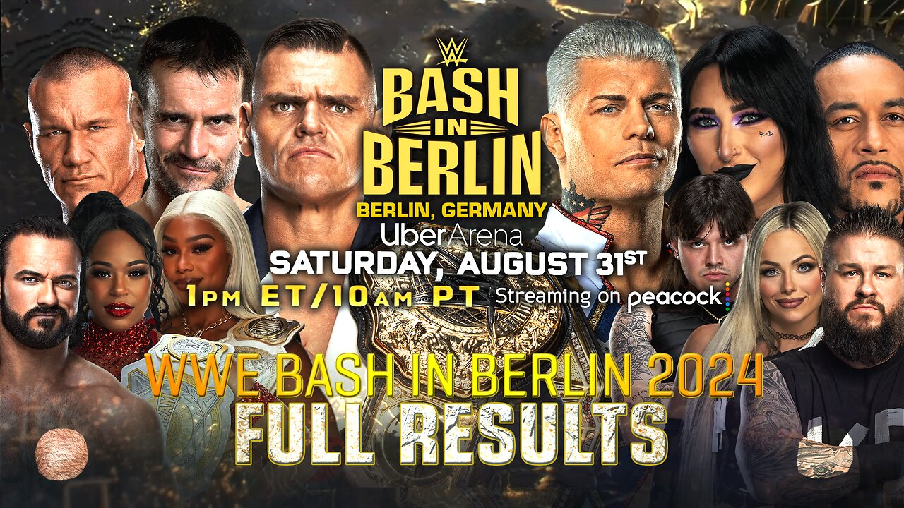 Full WWE Bash in Berlin 2024 Results