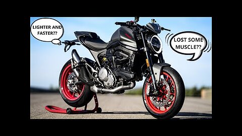 The all New DUCATI MONSTER: Did the Monster forgot to hit the Gym??