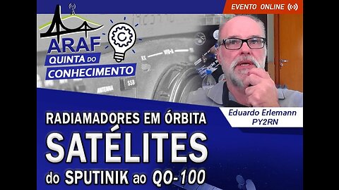 Satélites - Radioamadores em Orbita - Do Sputnik ao QO-100 por Eduardo Erlemann # PY2RN(720p)