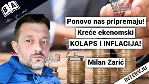 Milan Zarić-Ponovo nas pripremaju!Kreće ekenomski KOLAPS i INFLACIJA!