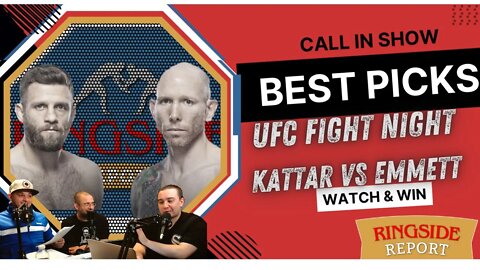 UFC Fight Night Full Card Breakdown & Predictions | Kattar vs Emmett | James Mancini Interview