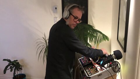 Live Jam #012 - Panic - Hard house techno modular synths Volca Drum