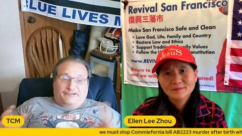 we must stop Commiefornia bill AB2223 murder after birth with Ellen Lee Zhou