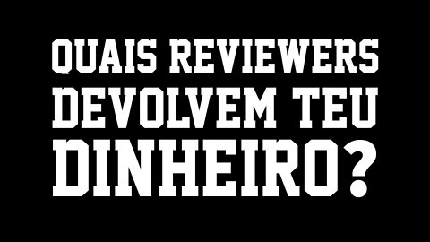 REVIEWERS DEVOLVEM SEU DINHEIRO - Cortes da ChipArt #006