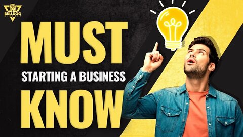 The only thing you need to know about starting a business