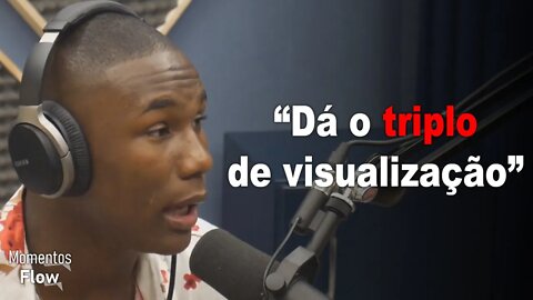 MC NEGÃO DA BL VAI VIRAR RAPPER? | MOMENTOS FLOW