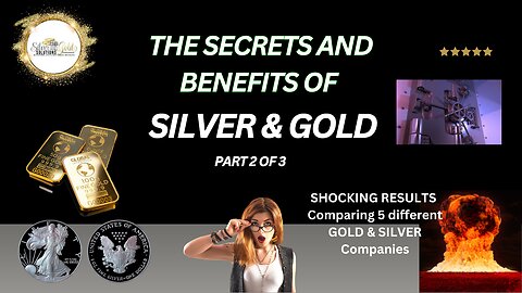 The Shocking Secrets And Benefits of Silver And Gold