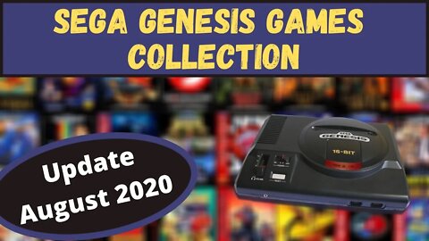 Sega Genesis Games Collection | Updated August 2020