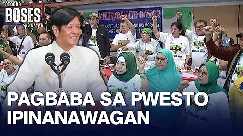 Pagbaba ni Marcos Jr. sa pwesto, ipinanawagan ng iba't ibang sectoral group