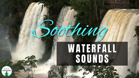 Soothing Waterfall Sounds for Sleep | 4 Hours