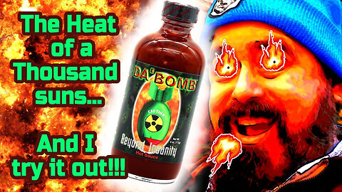 I taste test DA'BOMB hot sauce!! [WARNING:Violent retching!]