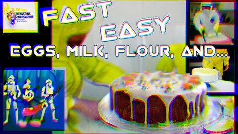 Backrooms Kitchen: Make THIS Fast, Easy – Eggs, Milk, Flour and MEAT!