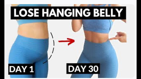 The Best Exercises for Hanging Belly Fat | 30-min Workout To LOSE 3 INCHES OFF WAIST in 1 Week