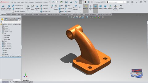 SolidWorks Part Exercise 2