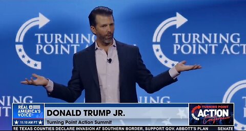 Crowd ERUPTS When Donald Trump Jr Says Implement Schedule F