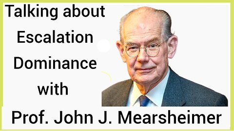 Prof. John J. Mearsheimer: Putin's Plan for Eastern Europe