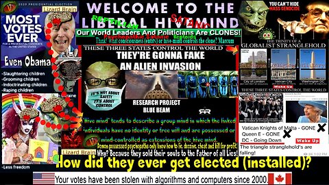 REESE REPORT - The Non-Human Element & the Plans for a Fake Alien Invasion