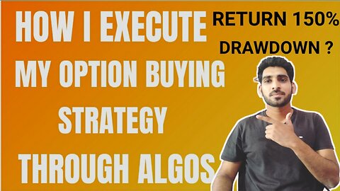 Supercharge Your Profits with Algo-Based Option Buying| Strategy sabki गरीबी दूर करने वाली |