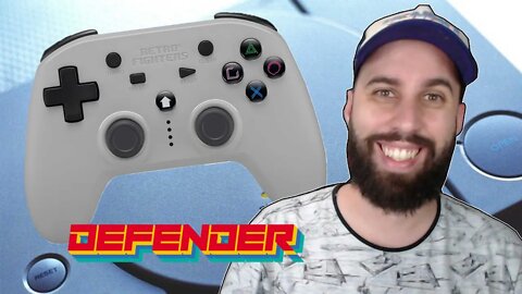 Um novo controle para PS1 e PS2 está a caminho! Conheça o Defender da Retro Fighters