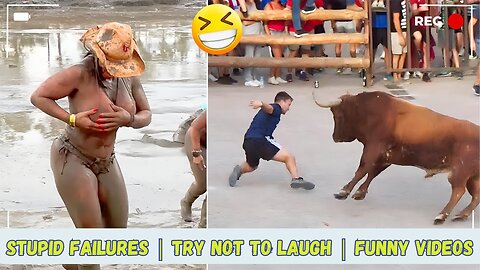 Stupid failures | Try not to laugh | Funny videos