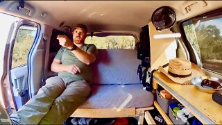 BUDGET BUILDOUT - $300 Camper Conversion for Sienna Minivan - TONS OF HIDDEN STORAGE