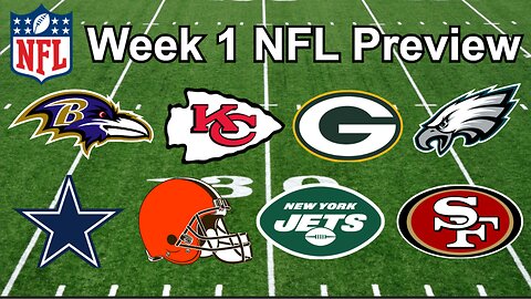 Week 1 NFL Predictions!!!/Can the Ravens knock off the defending Super Bowl Champs? #nfl