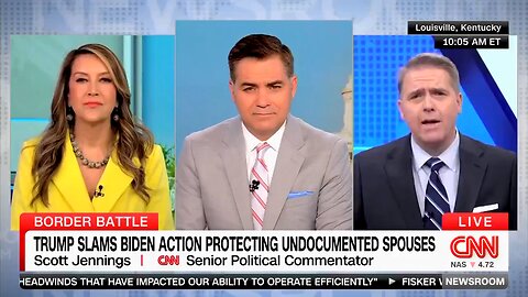 🎤 Trump Slams Biden's Move on Undocumented Spouses 📜