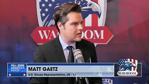 Rep. Matt Gaetz Brings Updates From The Hill On Debt Ceiling Debate.