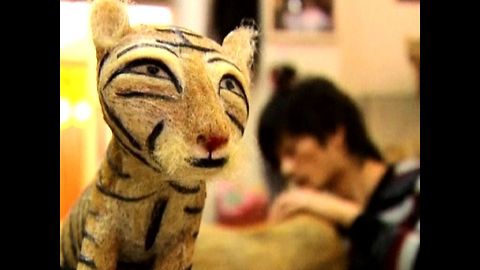 Tigers Made Of Human Hair