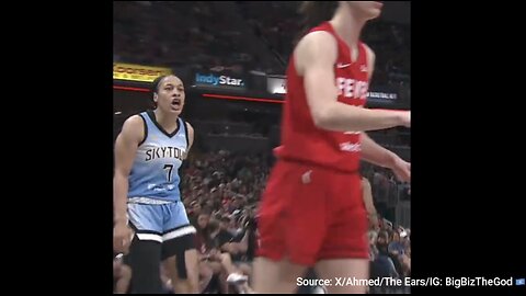 Watch: "Racist" WNBA Player Delivers Viral Hip Check To Star Caitlin Clark