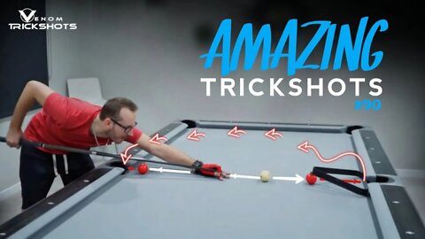 AMAZING Pool Trick Shots #90 - Venom Trickshots