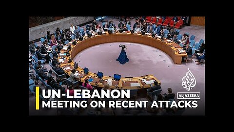 UN Security Council meeting to discuss situation in Lebanon begins