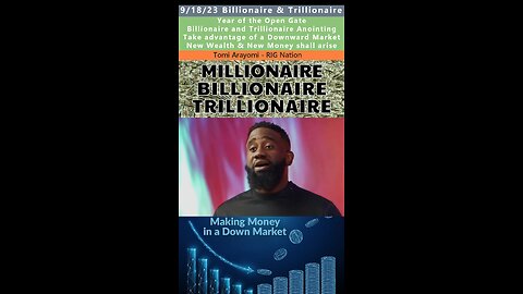 Billionaire & Trillionaire Anointing Wealth Transfer Prophecy - Tomi Arayomi 9/18/23