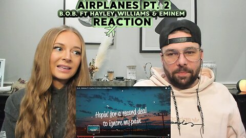 B.O.B ft Hayley Williams & Eminem - Airplanes | REACTION / BREAKDOWN ! Real & Unedited