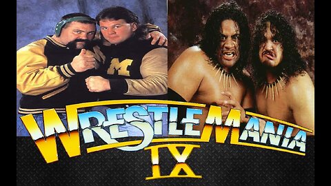 The Steiner Brothers vs. The Headshrinkers WrestleMania IX WWF/E 04/04/1993