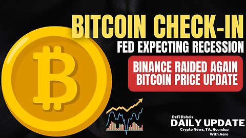 Bitcoin Price Update, Binance Raid, Eurozone Contraction, Saxo Bank Liquidation, FOMC Minutes