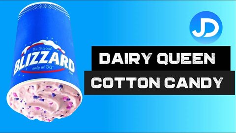 Dairy Queen Cotton Candy Blizzard review