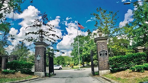 Driving Around Downtown Wilmington, NC Neighborhoods & Oakdale Cemetery