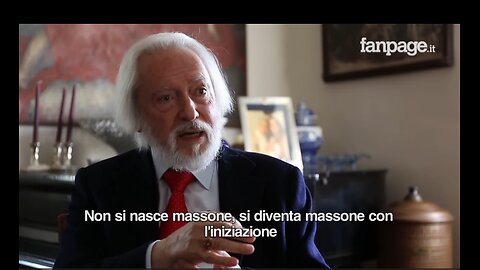 L'intervista all'ex gran maestro della massoneria del Grande Oriente d'Italia e della GLRI,Di Bernardo,in cui diceva che si diventa massoni solo con il rito d'iniziazione alla massoneria fatto da altri adepti ai culti misterici pagani