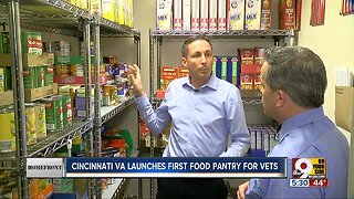 Homefront: Cincinnati VA launches food pantry for vets